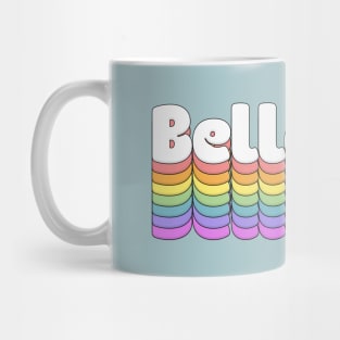 Bellevue \\// Retro Typography Design Mug